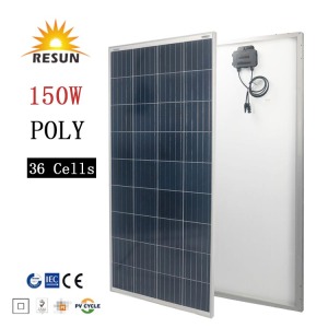 150w 155w 160w 165w 170w poly-zonnepaneel