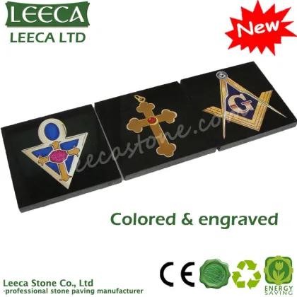 Religious stone cross/ engraved stone products