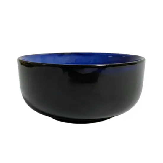 5"6"7"8"high quality blue ceramic ramen bowl porcelain dinner bowl noodle bowls for home