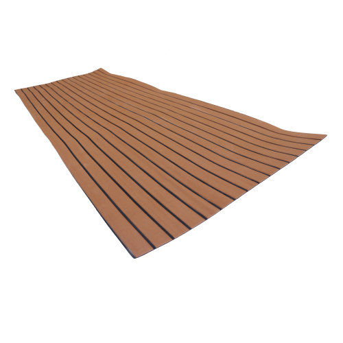 Light Brown & Black Marine EVA Boat Flooring