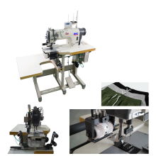 Sewing Elastic On Fabric Automatic Thread Cutter Machine