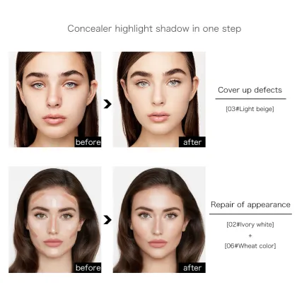 Highlighter Concealer Stick for Brightening and Contouring