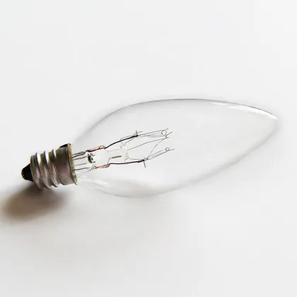 C32 Candle E12 40W/60W Miniature Incandescent Bulbs Edison Lamp for Sale