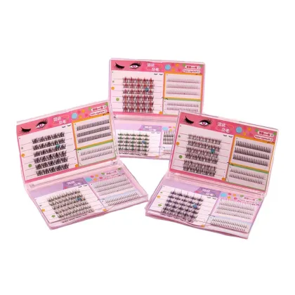 Color Trilogy Natural Single Colored False Eyelashes for Wholesale