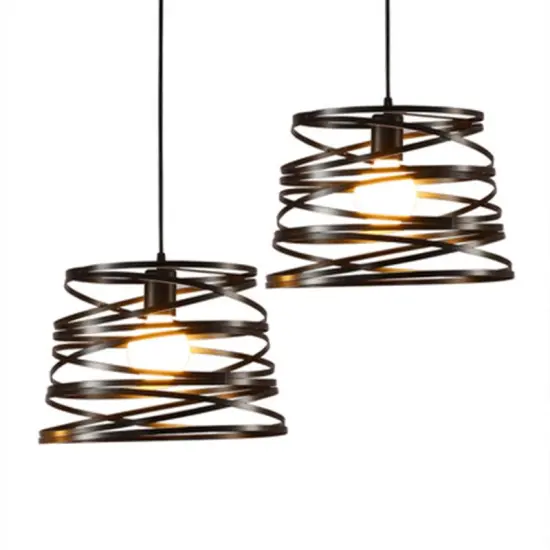 INSHINE Metal Cage Pendant Light