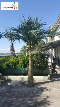 High quality led artificial coconut palm tree light for sale