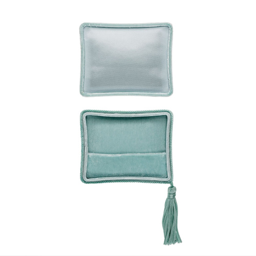 Personalised Elegant Velvet Suede Tasseled Bracelet Box