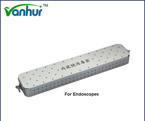 Grundläggande medicinsk utrustning steriliseringsfodral för endoskop