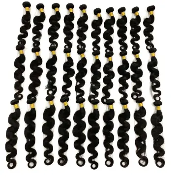 Wholesale Virgin Indian Human Hair Weave Extensions Vendors Unprocessed Virgin Raw Indian Hair Bundles From India