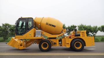 XCMG self Loading Mobile Concrete Mixer Truck And Small