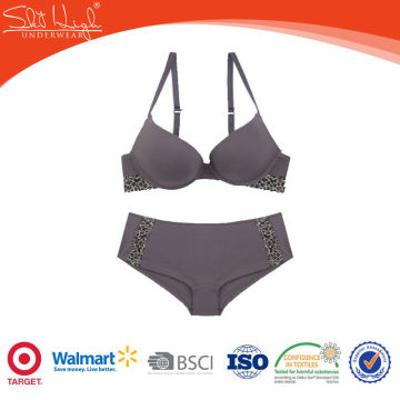 2014 New arrival Brown Latest Sexy Hot Lace Bra