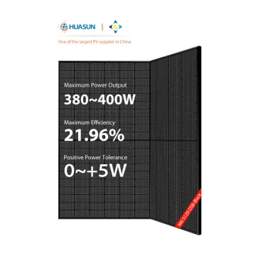High Efficiency Huasun HJT Solar Panels: 380W to 400W Modules for Residential Roofs