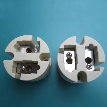 G22 Ceramic Lampholder Light Socket 500V 20A High Power Marine Stage Cinema Lamp Holder