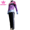 စိတ်ကြိုက် polyester ပေါ့ပေါ့ tracksuits