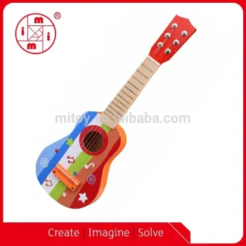Wholesale wooden musical toy Guitar