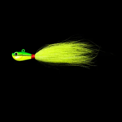High-Quality Saltwater Fishing Jig Teasers - 3/5oz 28g Bucktail Jig Heads