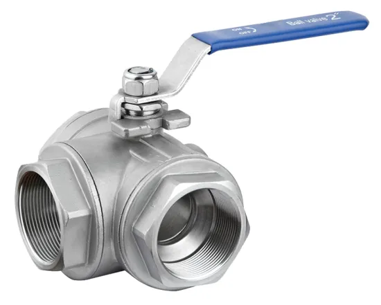 stainless steel full bore female ball valve