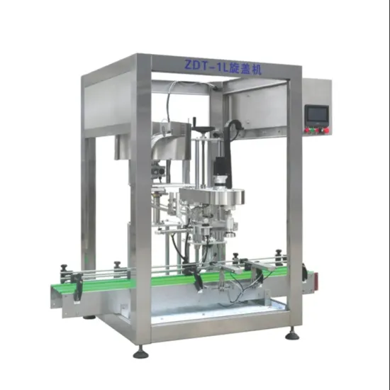 High Speed Single Index Capping Machine with Lids Sorter