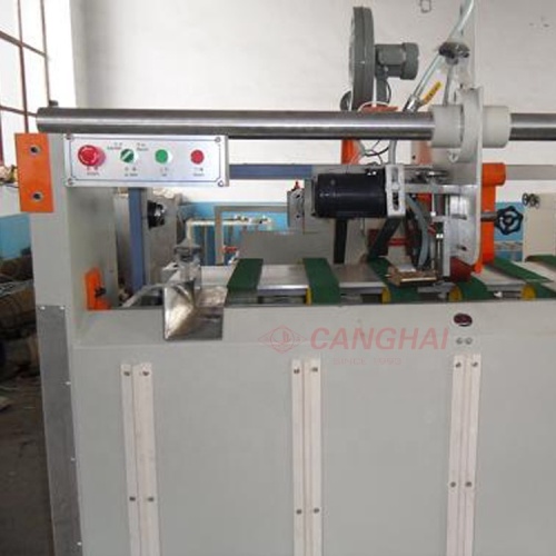 semi-auto cardboard box folder gluer machine