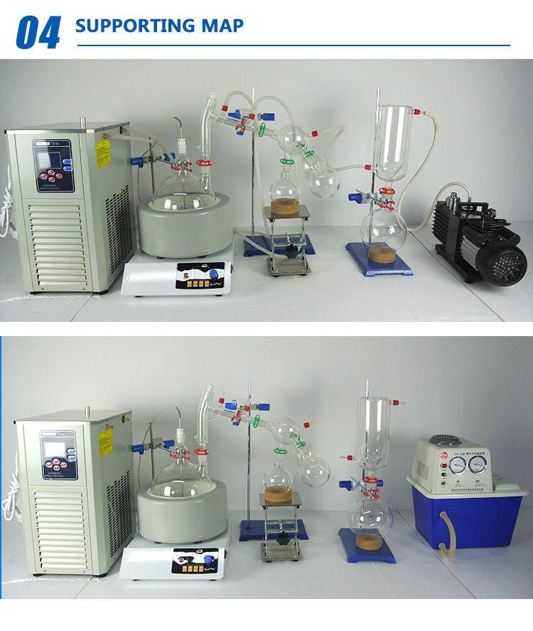 Laboratory Use Essential Oil Short Path Distillation