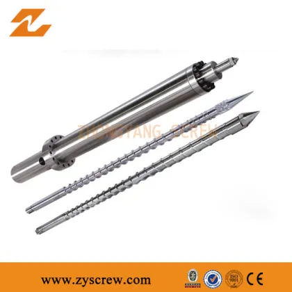 Zhoushan Nitrided Plastic Injection Screw Barrel and Machinery Spare Parts
