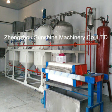 Soybean Oil Refinery Plant Small Scale Oil Refinery