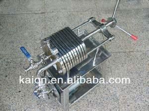 plate filter press machine price