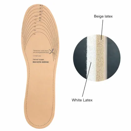 Cut-to-Fit Latex Insoles Comfort Cushion Insole