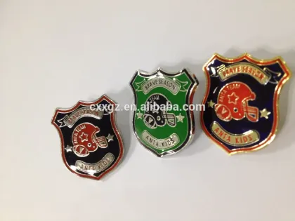 Officer metal badges, security metal badges, customer-made badges