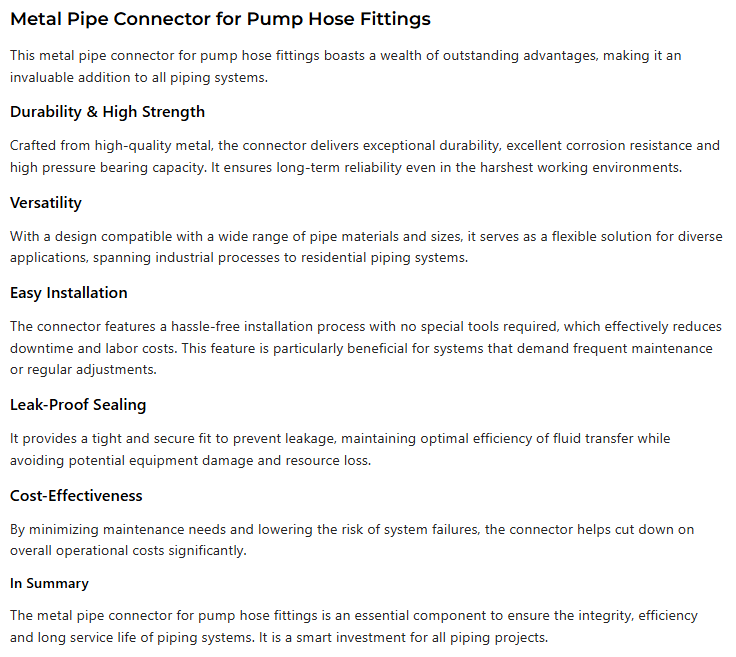 pump accessories01-z