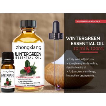 Alta qualidade wintergreen preço do óleo essencial a granel