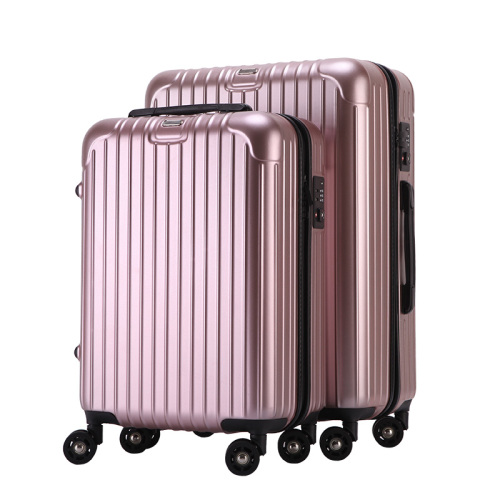 Huge capatity hardcase abs pc material luggage sets