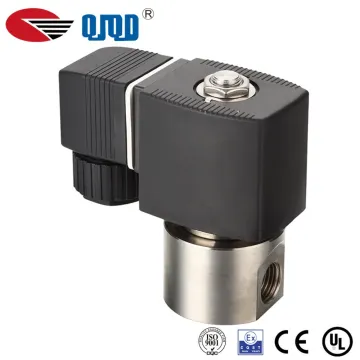 Two two-way stainless steel 24v solenoid valve /direct-acting solenoid valve