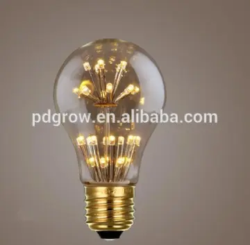 A60 starry light bulb holiday party bulb festival decorative led bulb