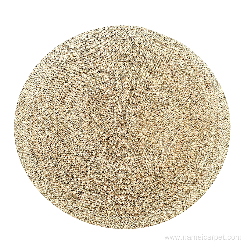 Raffia Grass braided large round rugs and carpet