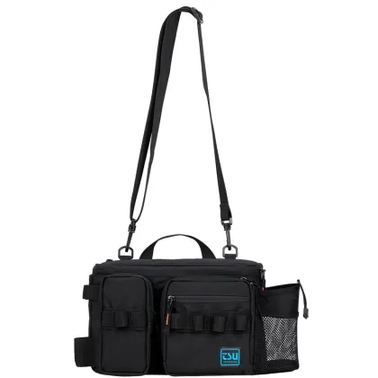 Waterproof High Capacity Diagonal Portable Lure Bag Fanny Pack for Outdoor Fishing Gear