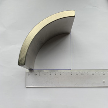 High quality sectored/arc neodymium magnet