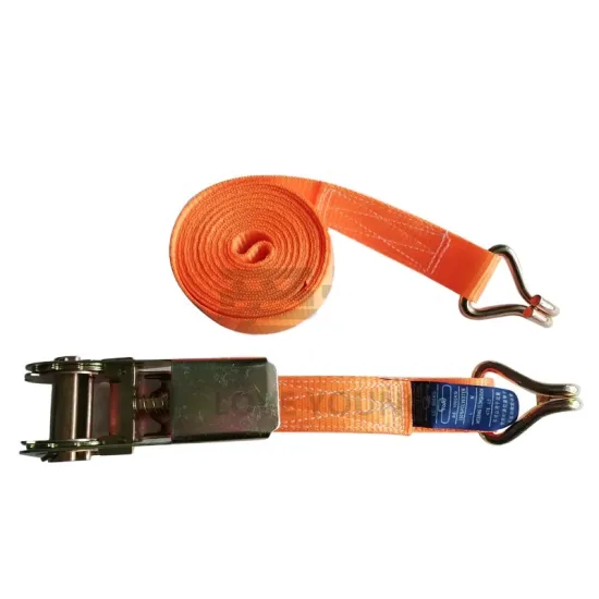 Durable 2 Inch 500kg Cargo Lashing Ratchet Tie Down Strap