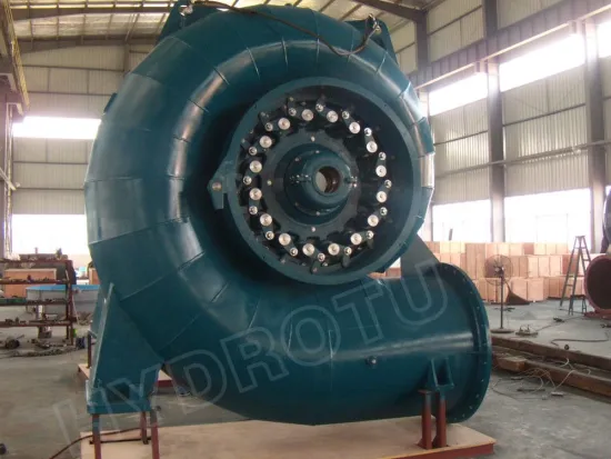 Medium / High Water Head Francis Hydro Turbine / Francis Water Turbine For 10m - 300m Head