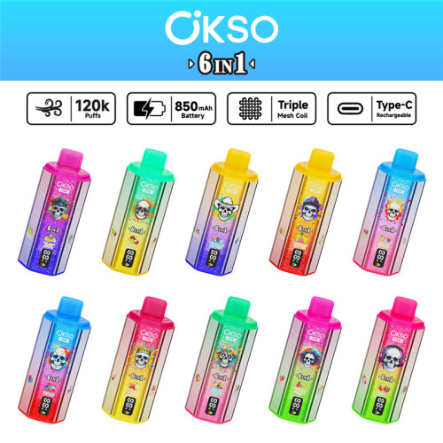 OKSO 120K 120000 Puff Bar Price Disposables Poland