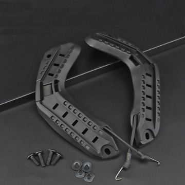 Adapter Side Rails Mount with Lanyard Mounting Screws for Tactical Combat Helmets: Essential Accessories for Enhanced Gear Organization and Security