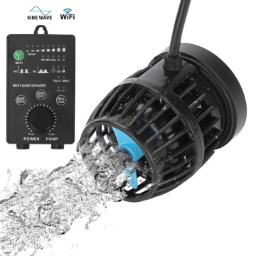 Jebao Fish Tank Cross Flow Circulation Water Pump - Marine Wave Maker for Saltwater Aquariums