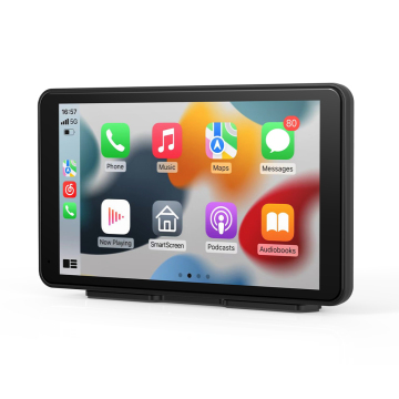 7 Inch Touch Screen CarPlay Monitor with Rear View Camera and GPS Navigation