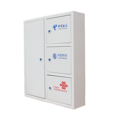 Outdoor FTTH FTT 288 Core Fiber Optical Cabinet: Three-Net-One Floor Optical Fiber Shunt Box