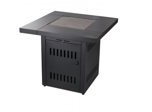 Charcoal Square Top Firetable