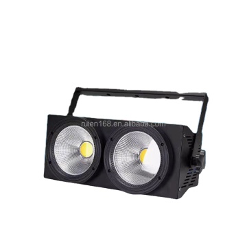 RUIEN 2*100W LED Blinder Light: Warmwhite and Coolwhite Stage & Audience Lighting Solution