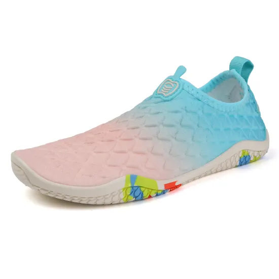 Lightweight Unisex Quick Dry Five Finger Aqua Shoes for Beach and Water Activities