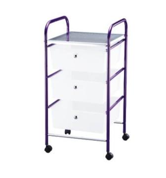 Multi-use Rolling Drawer Cart