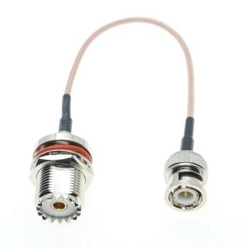 High Quality BH Waterproof UHF Female to BNC Male RG316 Cable