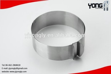Stainless Steel Cake Mousse Mould Cake Bakeware Adjustable Setting cake Ring